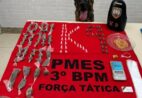 Cadela farejadora encontra drogas enterradas em mata de Jerônimo Monteiro