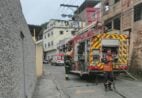 Neta é presa após colocar fogo na casa avó em Cachoeiro