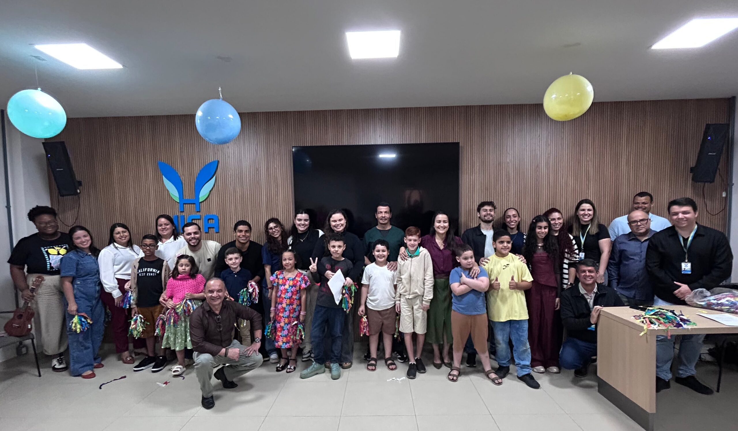 coral de crianças com autismo no Hifa