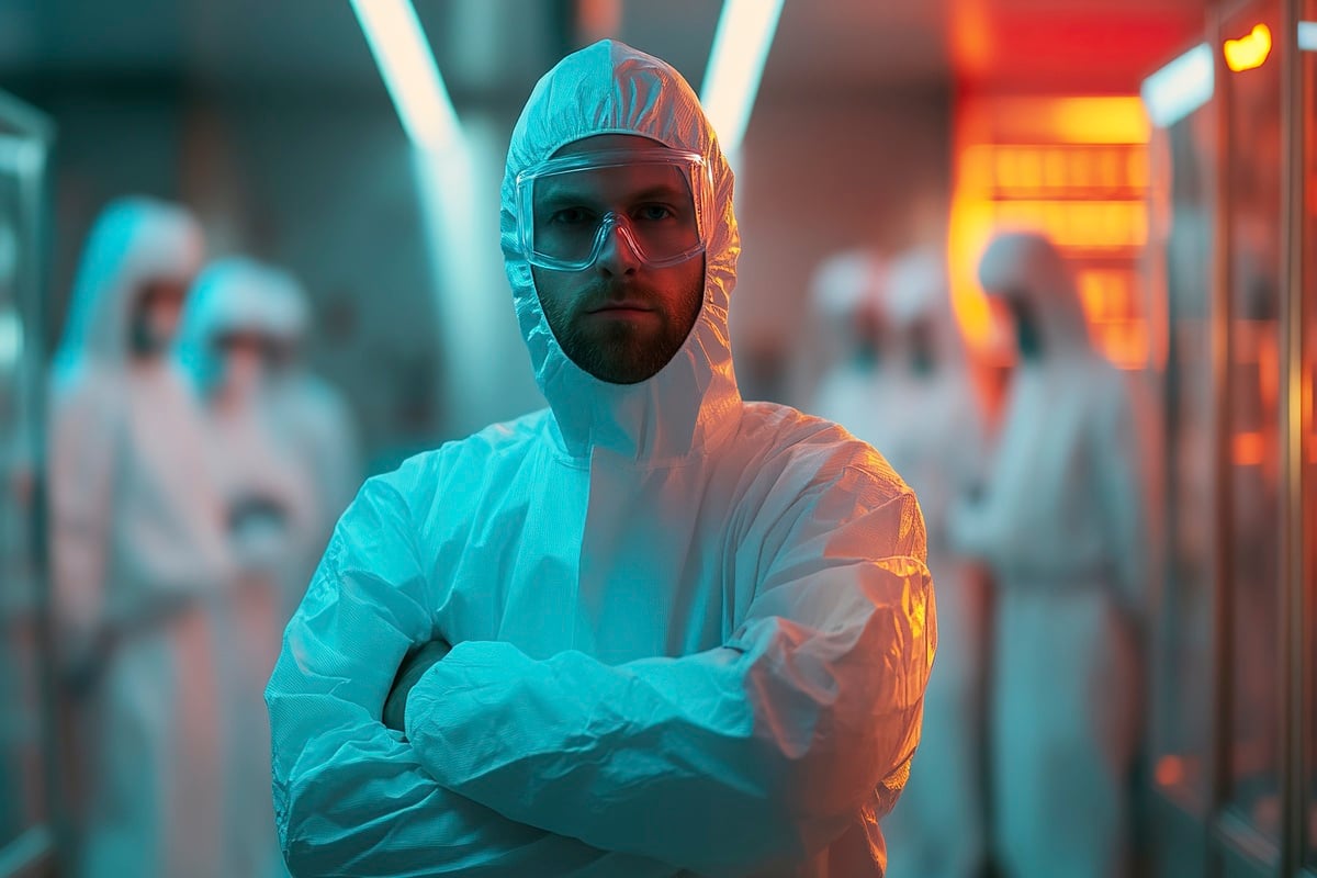 A foto alude ao episódio ocorrido na Rússia - 2026, com a cientista-pesquisadora