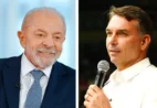 Lula e Flávio Bolsonaro se enfrentam na TV Globo; veja como será a checagem de Fato ou Fake ao vivo