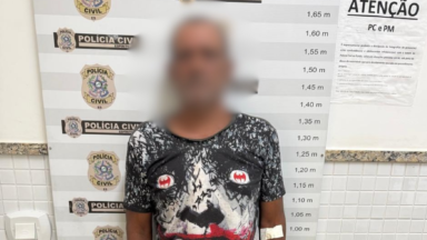 Homem é preso por perturbar o sossego e detalhe eleitoral chama atenção no ES